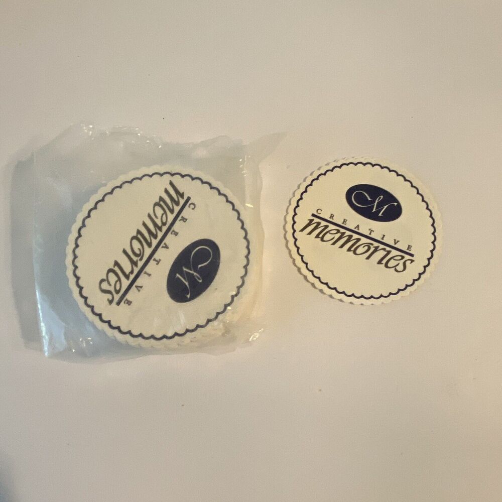 Creative Memories Paper Drink Coasters New Open Partial Package Barware
